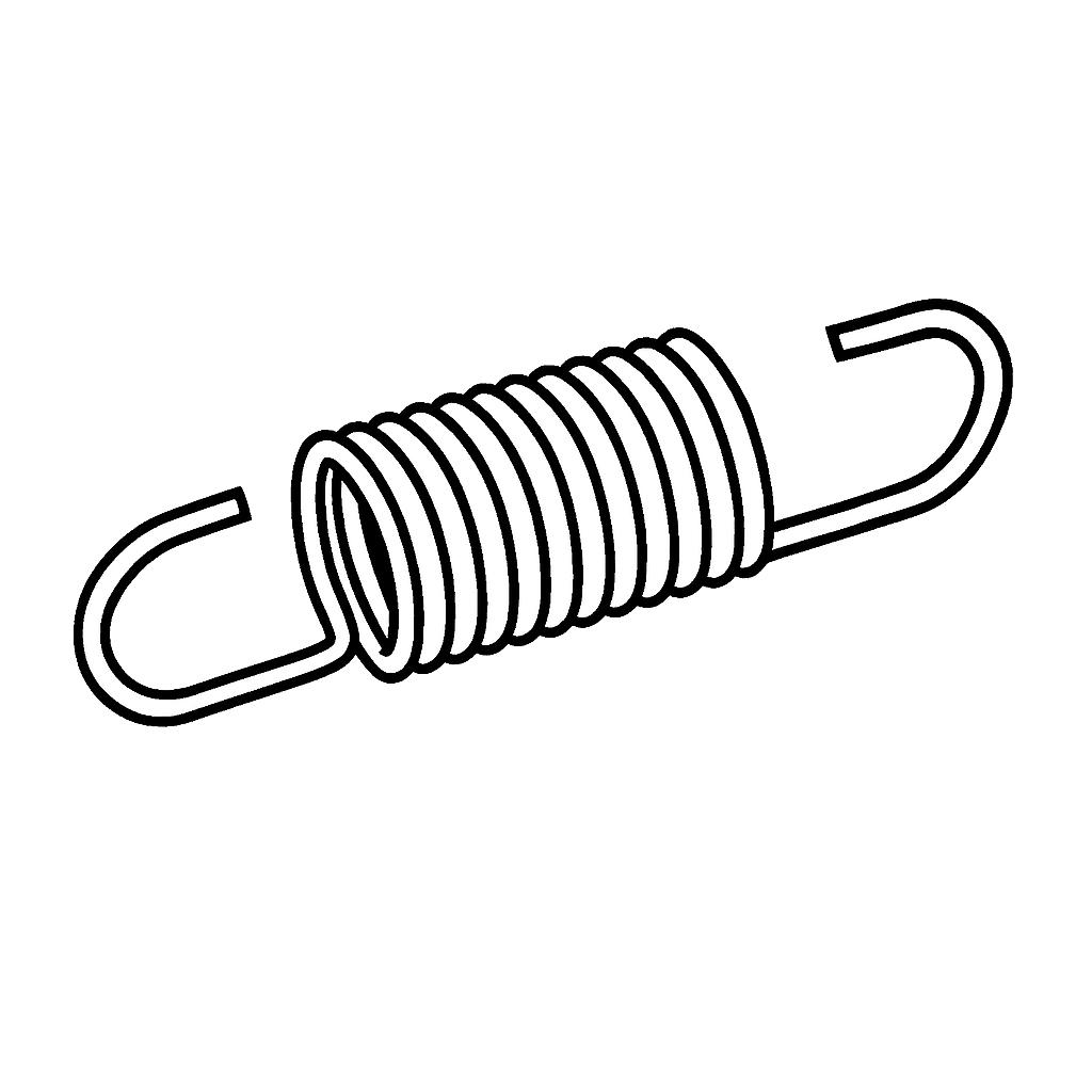 Ressort de levier / Pédale de frein arrière - OEM